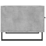 vidaXL Konferenčný stolík betónovo sivý 50x50x40 cm kompozitné drevo – Obrázok 7