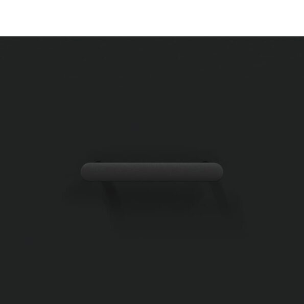 vidaXL Botník čierny 30x35x105 cm kompozitné drevo – Obrázok 9