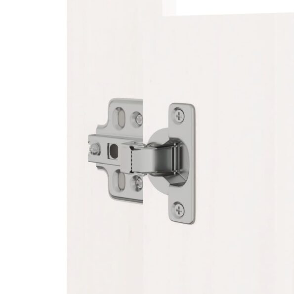 vidaXL Vonkajšie kuchynské dvierka biele 50x9x82 cm masívna borovica – Obrázok 7