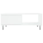 vidaXL Konferenčný stolík biely 90x60x35 cm kompozitné drevo – Obrázok 5