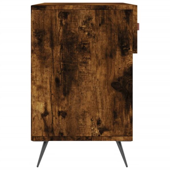 vidaXL Lavička na topánky, tmavý dub 102x35x55 cm, kompozitné drevo – Obrázok 7