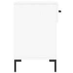 vidaXL Lavička na topánky, biela 102x35x55 cm, kompozitné drevo – Obrázok 7