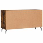 vidaXL Lavička na topánky, tmavý dub 102x35x55 cm, kompozitné drevo – Obrázok 8