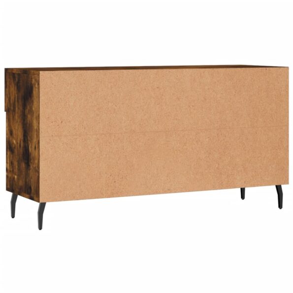 vidaXL Lavička na topánky, tmavý dub 102x35x55 cm, kompozitné drevo – Obrázok 8