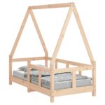 vidaXL Rám detskej postele 70x140 cm masívna borovica – Obrázok 2
