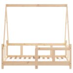 vidaXL Rám detskej postele 70x140 cm masívna borovica – Obrázok 5