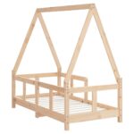 vidaXL Rám detskej postele 70x140 cm masívna borovica – Obrázok 6