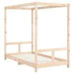 vidaXL Rám detskej postele 80x160 cm masívna borovica – Obrázok 6