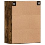 vidaXL Nástenné skrinky 2 ks dymový dub kompozitné drevo – Obrázok 9