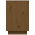 vidaXL TV skrinka medovo-hnedá 90x40x60 cm masívna borovica – Obrázok 7