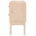 vidaXL Konzolová skrinka 90x40x78 cm masívna borovica – Obrázok 5