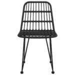 vidaXL Záhradné stoličky 2 ks 48x62x84 cm PE Rattan – Obrázok 4