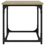 vidaXL Príručný stolík dub sonoma 40x40x40 cm spracované drevo – Obrázok 5
