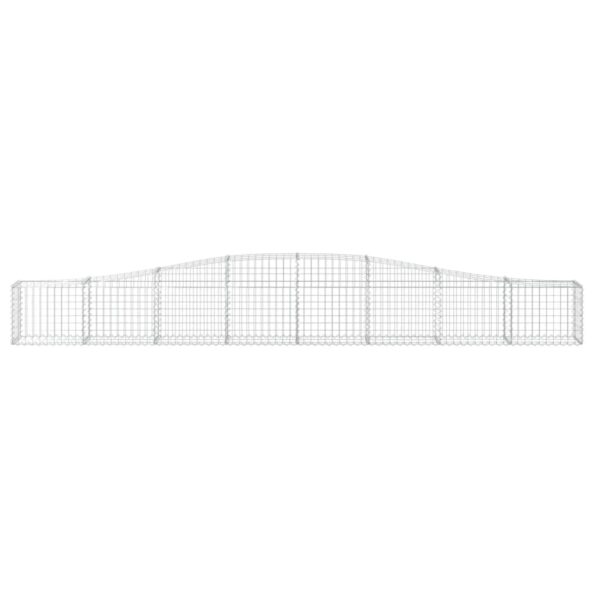VXL8720845563714_g_en_hd_2.jpg vidaXL Oblúkový gabionový kôš 3 ks 400x30x40/60 cm pozinkované železo – Obrázok 4