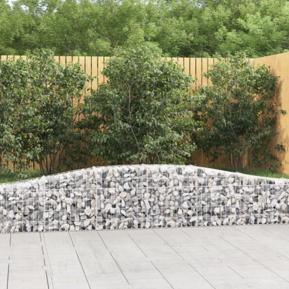 VXL8720845563714_m_en_hd_1.jpg vidaXL Oblúkový gabionový kôš 3 ks 400x30x40/60 cm pozinkované železo – Obrázok 1