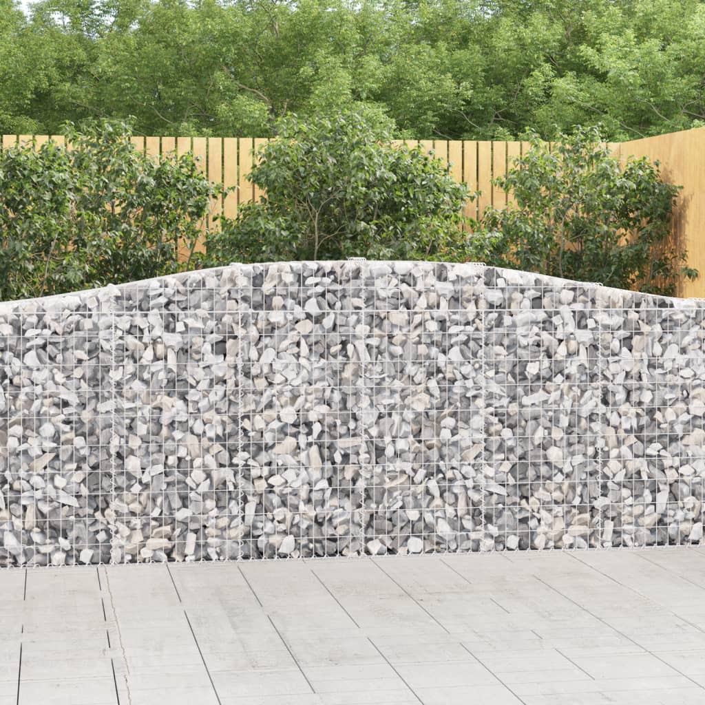 VXL8720845564155_m_en_hd_1.jpg vidaXL Oblúkové gabiónové koše 8ks 400x30x100/120cm pozinkované železo – Obrázok 1