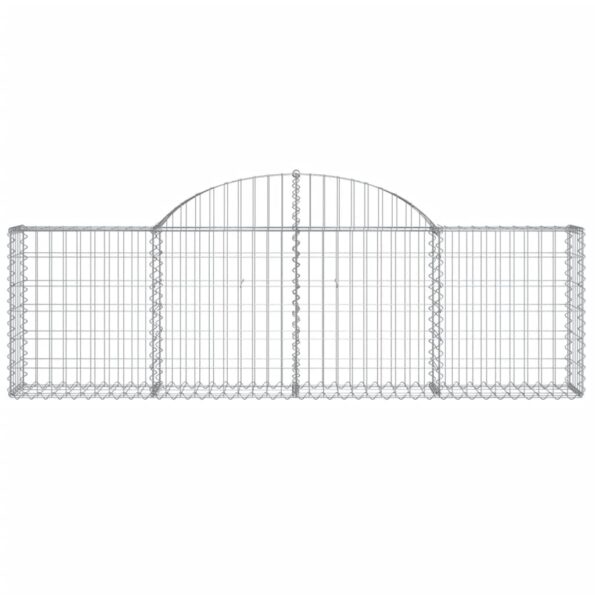 VXL8720845566548_g_en_hd_2.jpg vidaXL Oblúkový gabionový kôš 5 ks 200x30x60/80 cm pozinkované železo – Obrázok 4