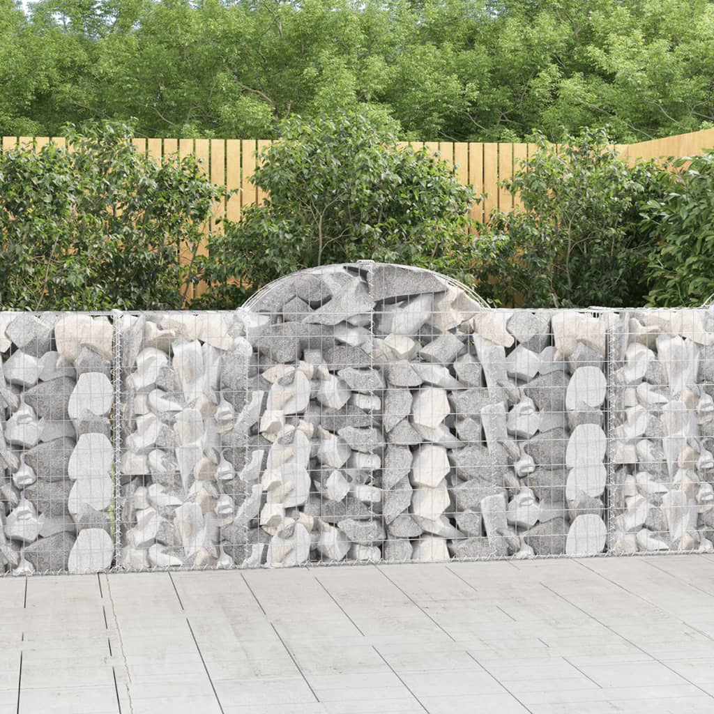 VXL8720845567002_m_en_hd_1.jpg vidaXL Oblúkové gabiónové koše 9ks 200x30x100/120cm pozinkované železo – Obrázok 1
