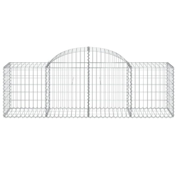 VXL8720845568764_g_en_hd_2.jpg vidaXL Oblúkový gabionový kôš 20 ks 200x50x60/80 cm pozinkované železo – Obrázok 4