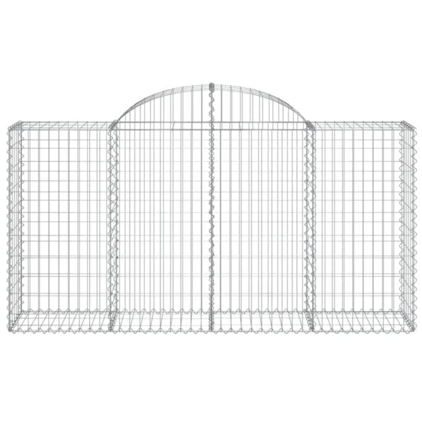 VXL8720845569068_g_en_hd_2.jpg vidaXL Oblúkové gabiónové koše 5ks 200x50x100/120cm pozinkované železo – Obrázok 4