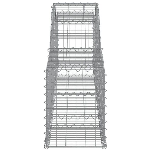 VXL8720845570507_g_en_hd_3.jpg vidaXL Oblúkový gabiónový kôš 2 ks 300x30x40/60 cm pozinkované železo – Obrázok 5