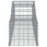 vidaXL Oblúkový gabionový kôš 6 ks 300x50x40/60 cm pozinkované železo – Obrázok 5
