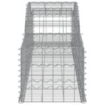 vidaXL Oblúkový gabionový kôš 8 ks 300x50x40/60 cm pozinkované železo – Obrázok 5