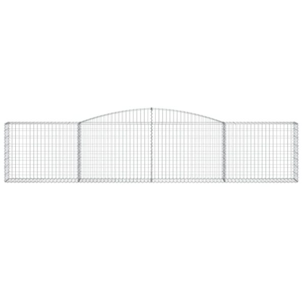VXL8720845574420_g_en_hd_2.jpg vidaXL Oblúkové gabionové koše 8 cm 400x30x80/100cm pozinkované železo – Obrázok 4