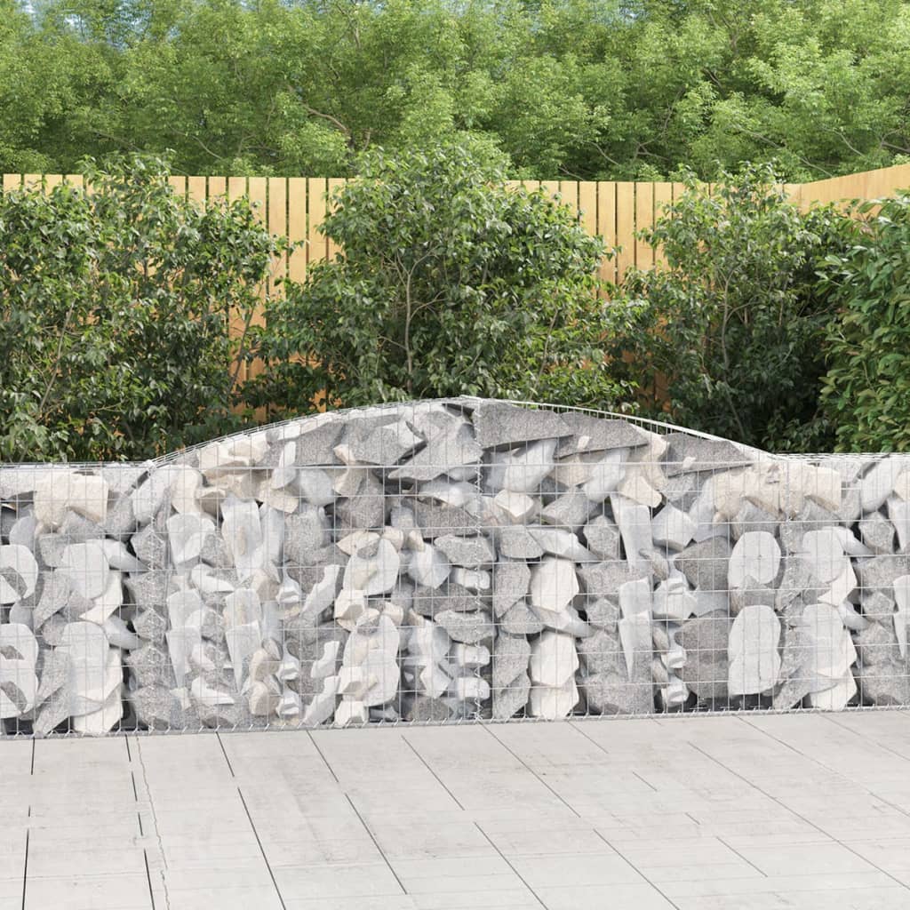 VXL8720845574505_m_en_hd_1.jpg vidaXL Oblúkové gabiónové koše 3ks 400x30x100/120cm pozinkované železo – Obrázok 1