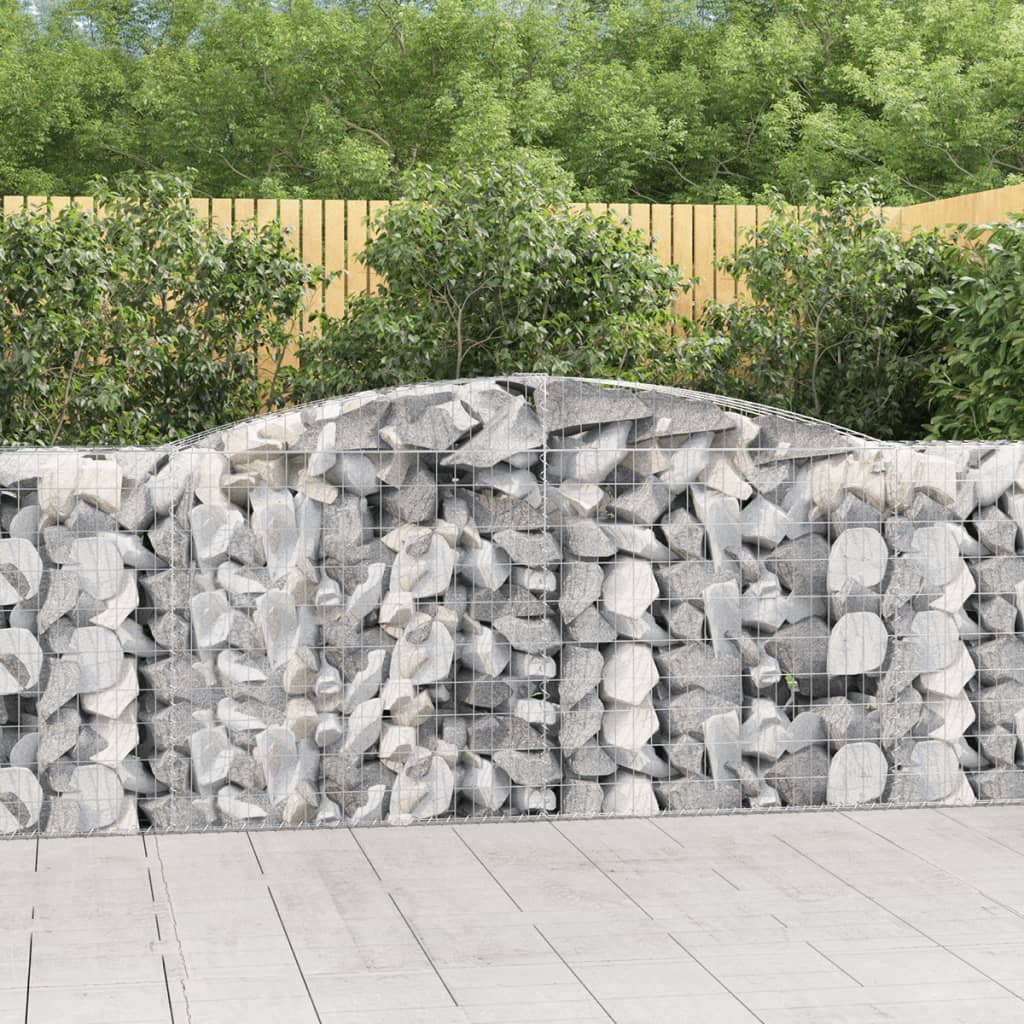 VXL8720845575809_m_en_hd_1.jpg vidaXL Oblúkové gabiónové koše 3ks 400x50x100/120cm pozinkované železo – Obrázok 1