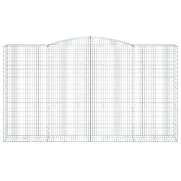 VXL8720845576585_g_en_hd_2.jpg vidaXL Oblúkový gabionový kôš 3 ks 400x50x220/240cm pozinkované železo – Obrázok 4