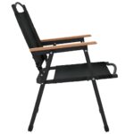 vidaXL Kempingové stoličky 2 ks čierne 54x55x78 cm oxfordská látka – Obrázok 5