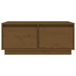 vidaXL Konferenčný stolík medovo-hnedý 80x50x35 cm borovicový masív – Obrázok 6