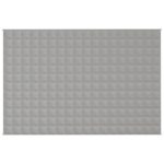 vidaXL Záťažová prikrývka šedá 120x180 cm 5 kg látka – Obrázok 2