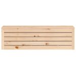 vidaXL Úložný box 109x36,5x33 cm masívna borovica – Obrázok 6