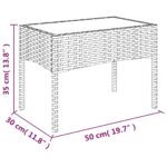 vidaXL 4-dielna záhradná sedacia súprava s vankúšmi čierna polyratan – Obrázok 11