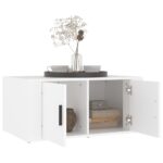 vidaXL Konferenčný stolík biely 80x50x36 cm spracované drevo – Obrázok 4