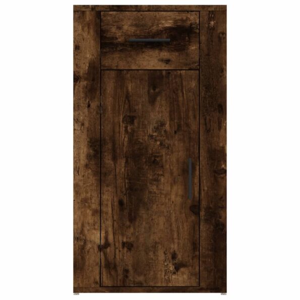 vidaXL Stolová skrinka dymový dub 40x49x75 cm spracované drevo – Obrázok 6