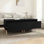 vidaXL Bočné stolíky 2 ks čierne 50x46x35 cm spracované drevo – Obrázok 3