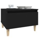 vidaXL Bočné stolíky 2 ks čierne 50x46x35 cm spracované drevo – Obrázok 5