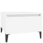 vidaXL Bočné stolíky 2 ks biely 50x46x35 cm spracované drevo – Obrázok 6
