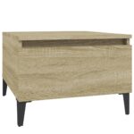 vidaXL Bočný stolík dub sonoma 50x46x35 cm spracované drevo – Obrázok 2