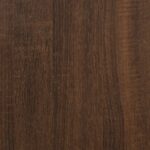 vidaXL Bočný stolík hnedý dub 50x46x50 cm spracované drevo – Obrázok 9