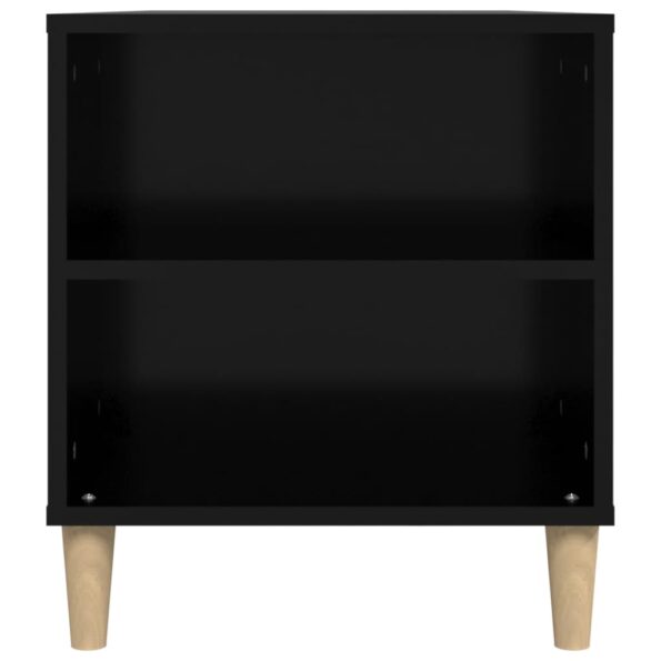 vidaXL TV skrinka čierna 102x44,5x50 cm spracované drevo – Obrázok 8