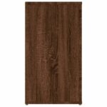 vidaXL Komoda hnedý dub 100x33x59,5 cm spracované drevo – Obrázok 7