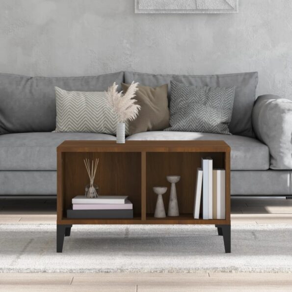 VXL8720845669881_g_en_hd_1.jpg vidaXL Konferenčný stolík hnedý dub 60x50x36,5 cm spracované drevo – Obrázok 3
