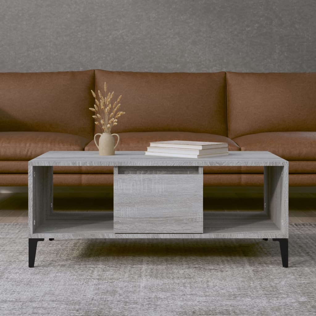 VXL8720845670191_m_en_hd_1.jpg vidaXL Konferenčný stolík sivý dub sonoma 90x50x36,5 spracované drevo – Obrázok 1