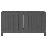 vidaXL Záhradný úložný box sivý 115x49x60 cm masívna borovica – Obrázok 6