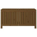vidaXL Záhradný úložný box medovo-hnedý 121x55x64 cm masívna borovica – Obrázok 6