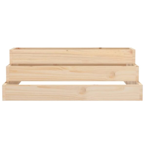 VidaXL Kvetináč 80x80x27 cm masívna borovica – Obrázok 4